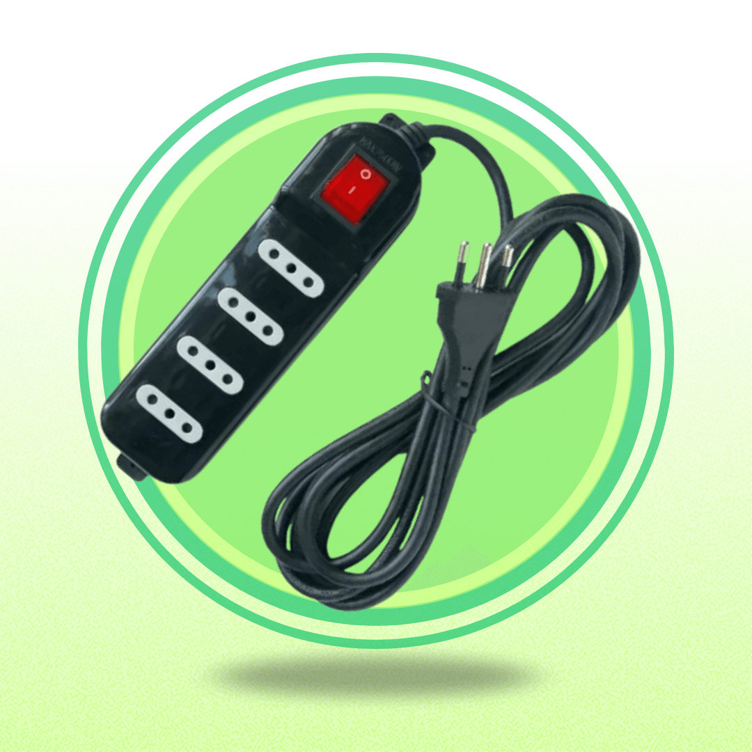 Alargadores Zapatilla 4 Tomas Corriente 3mts Macrotel