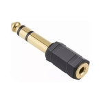 Adaptador De Audio Macrotel //macho 3,5mm - Hembra 1/4