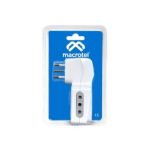 Adaptador Con Switch 3 Tomas 10 Amp / 250 V
