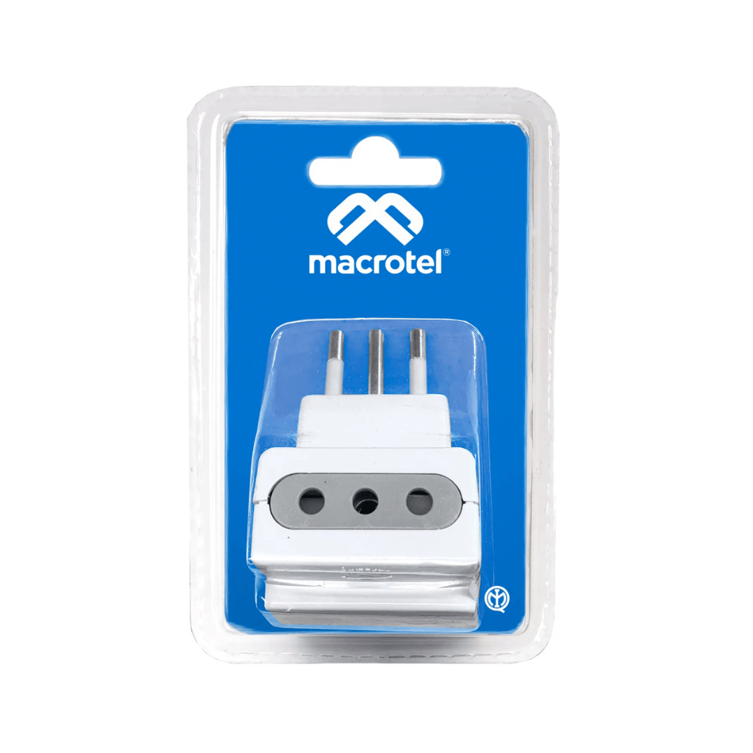 Enchufe Tipo Conector Macrotel 10a 4 Socket