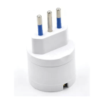 Adaptador Schuko Certificado Macrotel 10a 1500w Europeo
