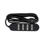 Alargador Zapatilla Eléctrico 4 Posiciones Macrotel 3mts