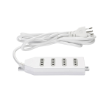 Alargador Zapatilla Eléctrico 4 Posiciones Macrotel 3mts - Imagen 2