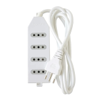 Alargador Zapatilla Eléctrico 4 Posiciones Macrotel 3mts