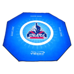 Alfombra Para Silla Gamer Stratos Njoytech Rosada - Imagen 2