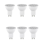 Ampolleta Led Rayovac Led6wgu-bv2 Dicroica Color Blanco Cálido 6w 220v 500lm Por 6 Unidades
