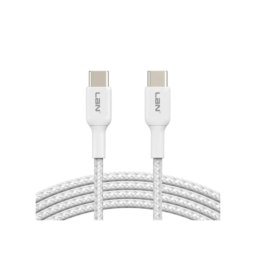 Cable Trenzado Usb-c A Usb-c Carga Rápida Lbn 1 M