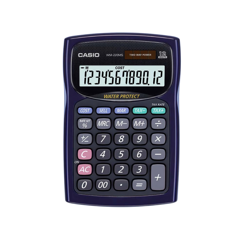 Calculadora De Sobremesa Casio Wm-220ms