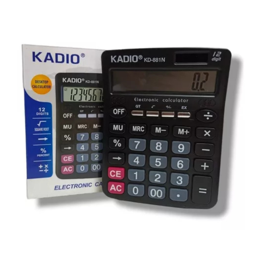 Calculadora 12 Digitos Calculadora Kadio Calculadora 881n