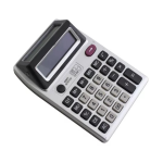 Calculadora De Escritorio Con Luz Ultravioleta De Doble Visera Para Pruebas De Dinero Falsificado, Color Plateado - Imagen 3