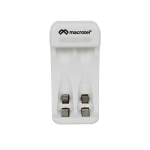 Cargador De Pilas Macrotel + 2 Pilas Recargables Aaa 1000mah - Imagen 2