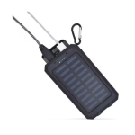 CARGADOR PORTATIL MICROLAB POWERBANK 5.1 ENERGY SOLAR 10000MAH 09409