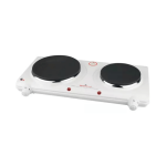 Encimera Con Alimentación Eléctrica - Magefesa Dinamic Duo Mgf 220v Color Blanco - 2 Hornallas - Imagen 3