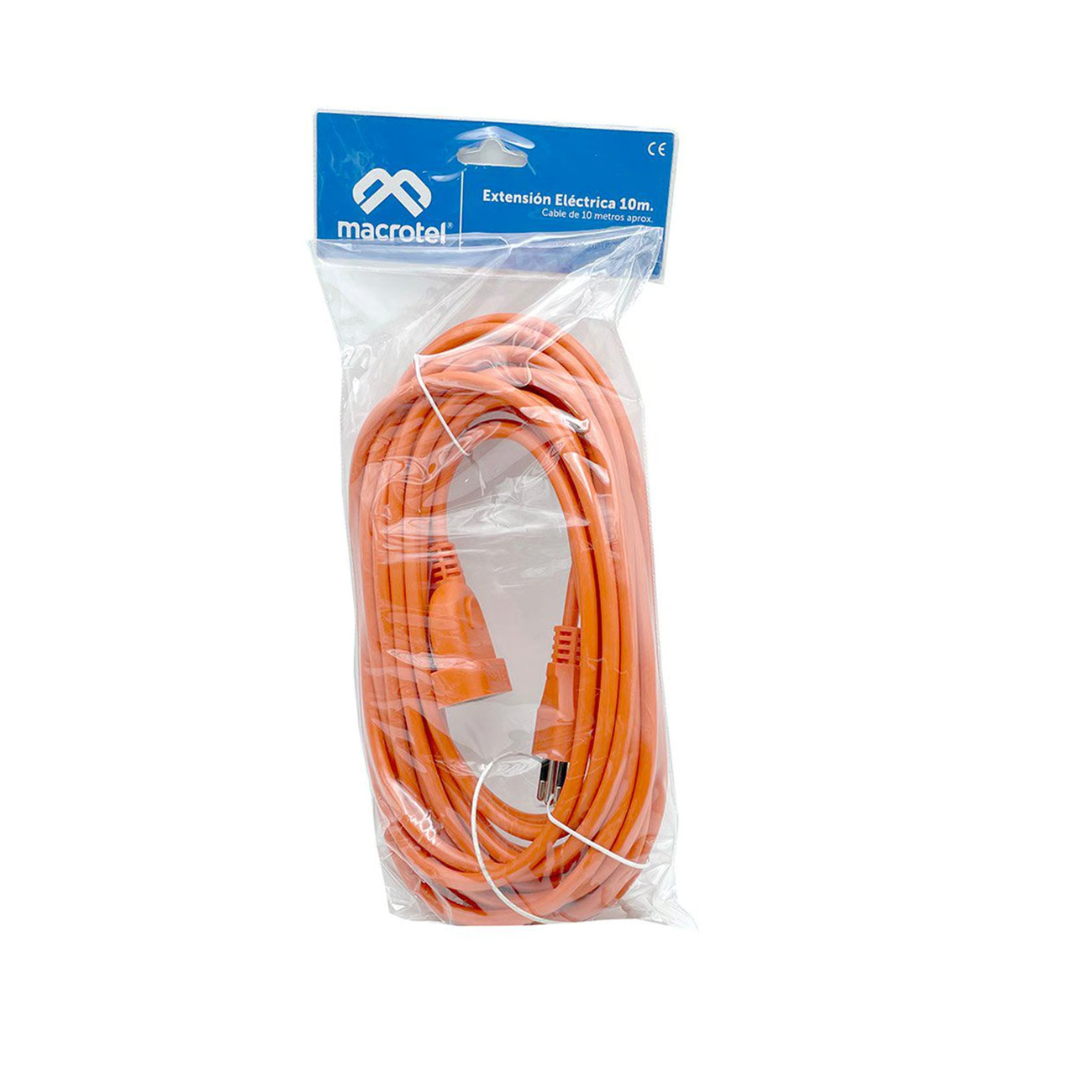 Alargador O Extensión Eléctrica Macrotel 10 Metros 2500w