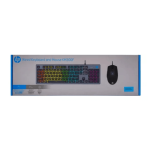 Hp Combo Teclado Mouse Alambrico Gamer Km300f - Imagen 3