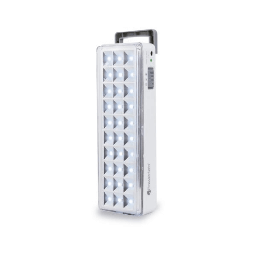 LAMPARA LUZ DE EMERGENCIA POWERLAB 30 LED 07258