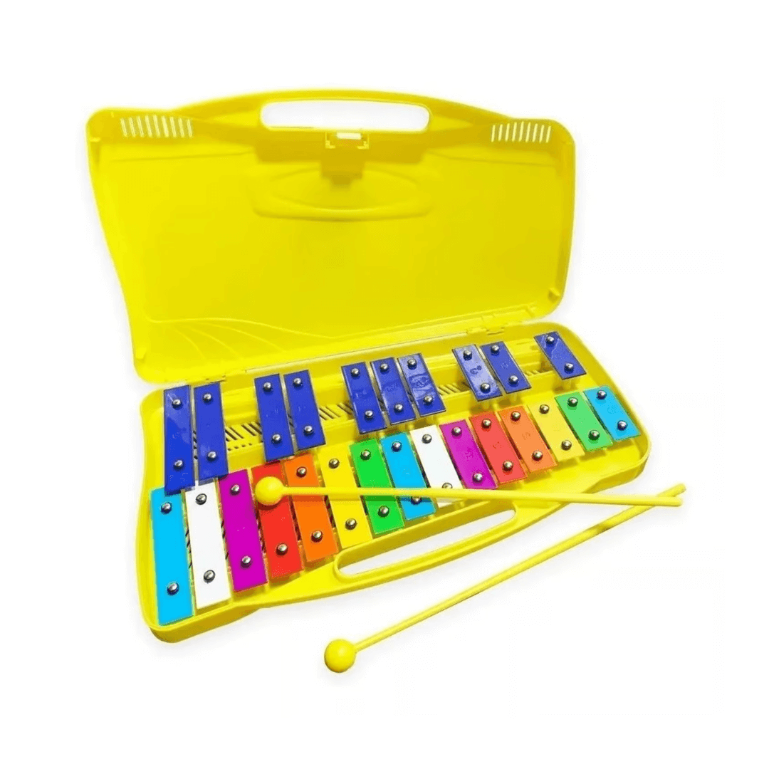 Metalofono Cromatico 25 Notas Infantil Escolar Pre Escolar