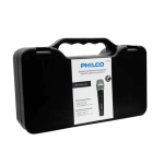 Micrófono Dinámico Philco Con Estuche Dm18k Color Negro - Imagen 3