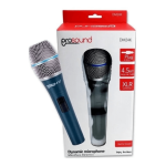 Microfono Vocal Dinamico Con Cable Prosound Dm24k