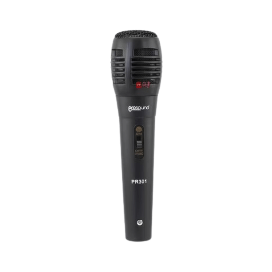 Microfono Alambrico Prosound Dm301 Unidireccional Color Negro