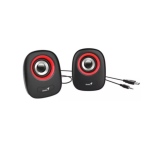 Parlante Genius Parlantes Sp-q160 Portátil Roja 220v - Imagen 3