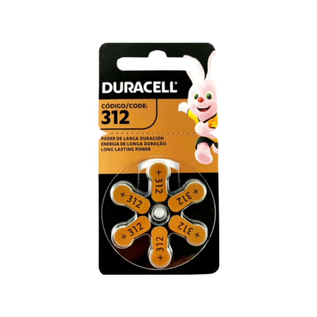 Pack De 10 Blister. Pila Para Audífonos Duracell Tamaño 312