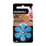 Duracell Pila 675 Botón Audífono 6 Unidades Blíster - Imagen 2
