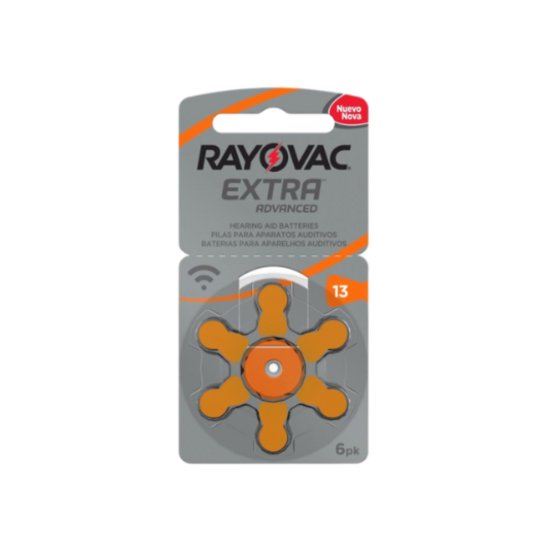 Rayovac Pilas Para Audífonos N° 13 X 6u