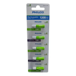 Philco Recargable Aaa X 5 Unidades