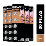 PILAS BOTON DURACELL PACK 5 PILAS CR2016 - Imagen 3