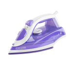 Plancha A Vapor Black+decker Con Suela Antiadherente/irbd204