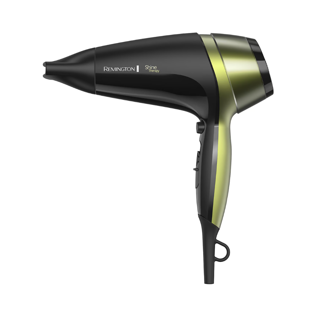 Secador De Pelo Remington Shine Therapy D13a Gris/verde 220v