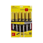 Juego De 6 Destornilladores Cxh + Rack
