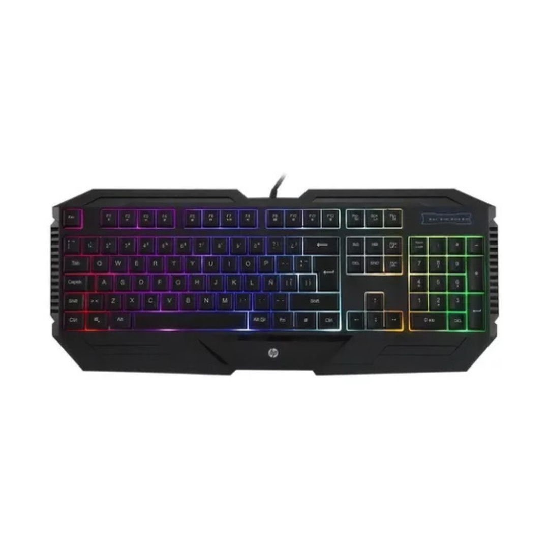Teclado Gamer Hp K110 Iluminado Español Revogames