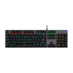 Teclado Gamer Hp Qwerty Español Color Negro Con Luz Rainbow - Imagen 3