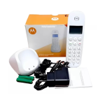 Teléfono Motorola Inalámbrico M700w Inalámbrico - Color Blanco