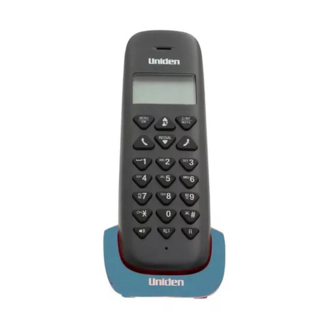 Teléfono Inalámbrico Uniden At3102 Color Azul