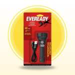 LINTERNA RECARGABLE EVEREADY 60 LUMENES 2 MODOS USB EVRVPHCL4