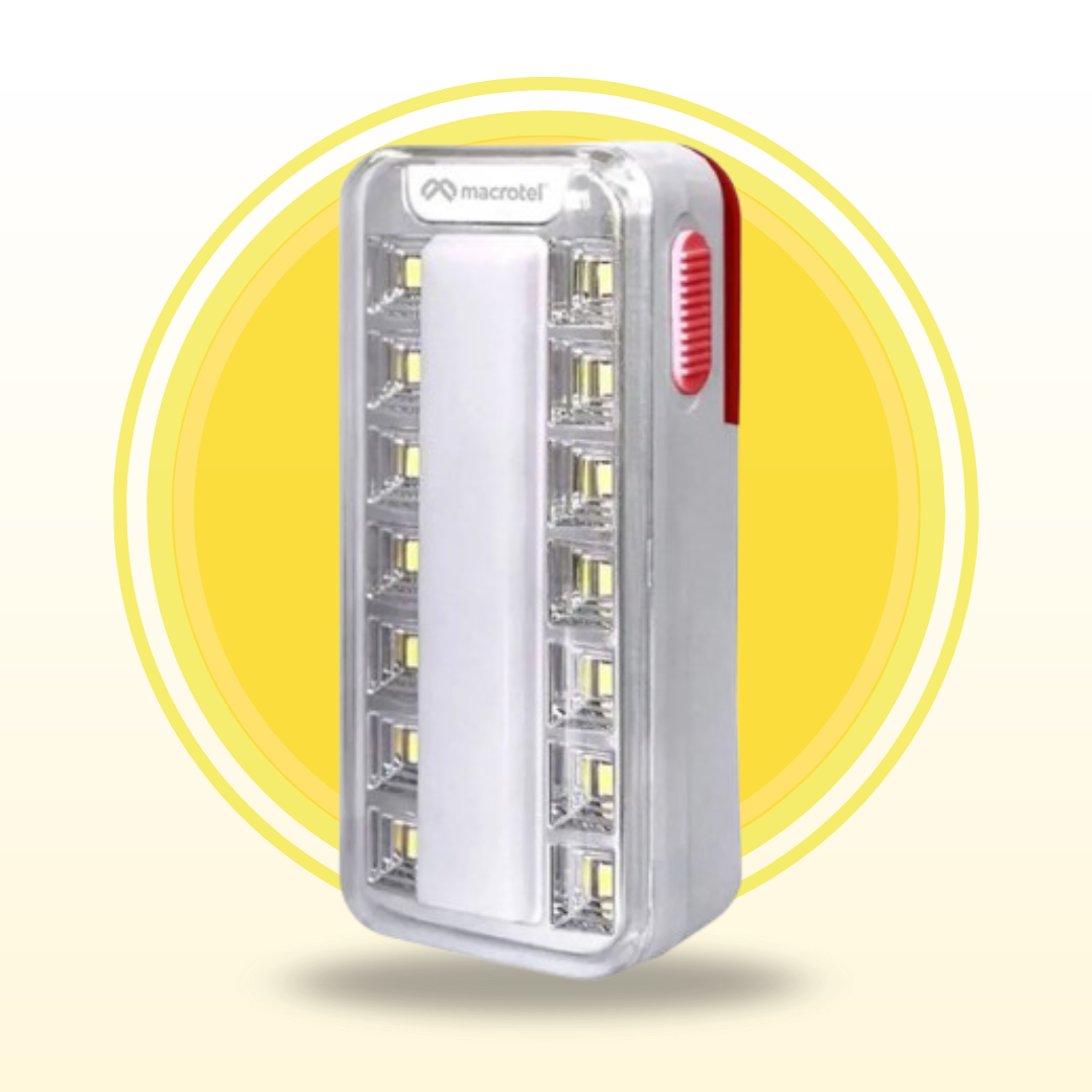 LAMPARA LUZ DE EMERGENCIA POWERLAB 14 LED MS-2600