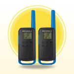Walkie-talkie Motorola Talkabout T270 De 2 Radios - Negro 220v