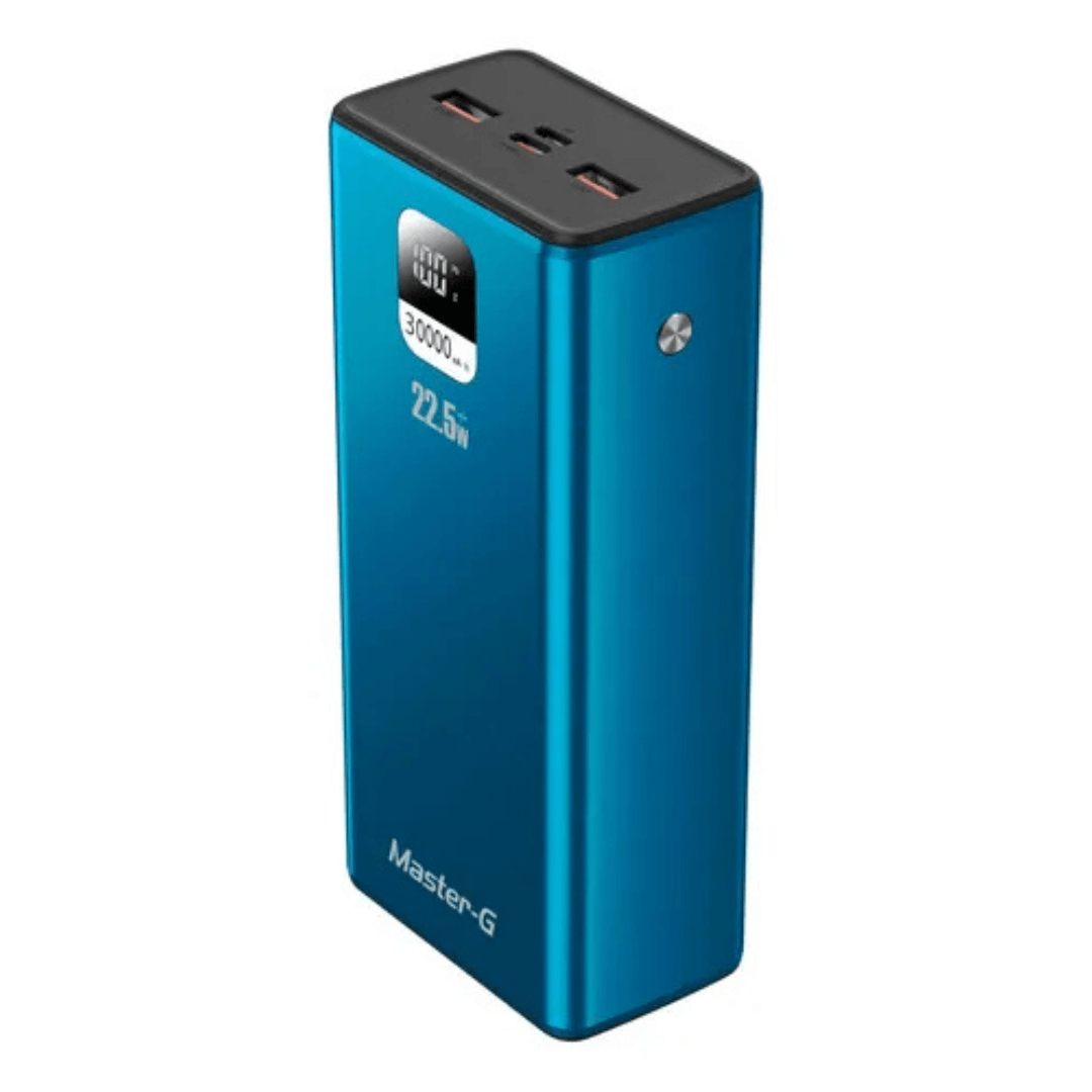 POWER BANK MASTER-G 30000MAH 22.5W PORTATIL UCP30LPD AZUL
