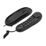 TELEFONO DE SOBREMESA PHILCO MODELO TIPO GONDOLA O PARED NEGRO - Imagen 3