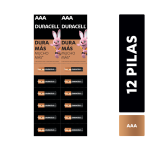 TIRA DE 12 PILAS DURACELL AAA MN2044B2