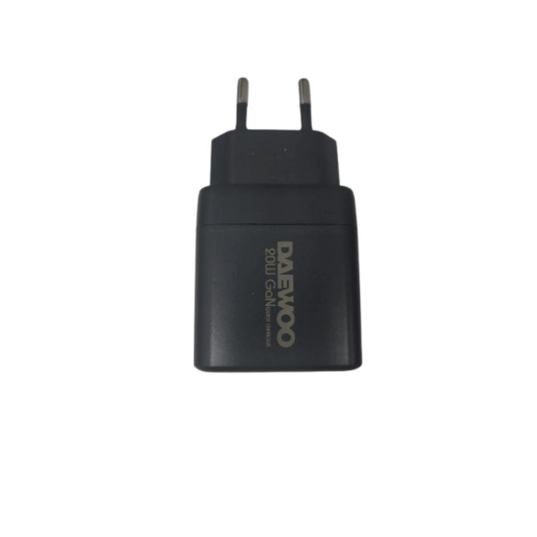 CARGADOR DAEWOO USB PD20W DI-PD202-EU SALIDA USB-C + USB-A