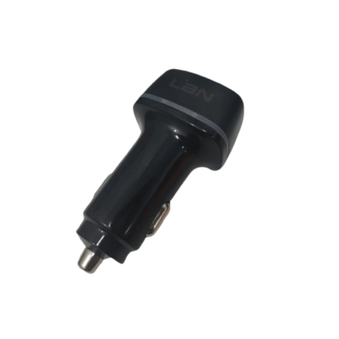 CARGADOR USB/TIPO-C PARA VEHICULOS LBN LBCC34 NEGRO
