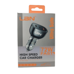 CARGADOR USB/TIPO-C PARA VEHICULOS LBN LBCC44 NEGRO - Imagen 4