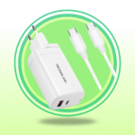 CARGADOR USB TECNOLAB CARGA RAPIDA CON CABLE TIPO C TL468 BLANCO