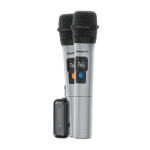 MICROFONOS MASTER-G UNIVERSAL KARAOKE X2 MGMIC2UHF