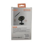 SOPORTE PORTA CELULAR PARA VEHICULOS LBN LBH123 NEGRO - Imagen 3