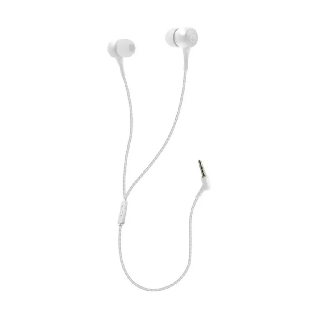AUDIFONOS MANOS LIBRES MAXELL IN-POP BLANCO